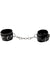 Ouch Premium Bonded Leather Cuffs For Hands Or Ankles - Black