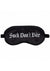 Ouch! Suck Don't Bite Printed Satin Mask - Black