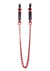 Ouch! Vice Nipple Clamps - Red