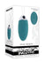 Oval Office Rechargeable Silicone Egg with Remote - Blue