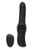 Overdrive Rechargeable Silicone Sex Machine Waterproof Thruster with Remote Control - Black
