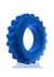 Oxball Plushy Single Cock Ring - Blue Fire