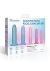 Passion Silicone Pelvic Kegel Exerciser - Lavender/Purple - 5 Piece/Set