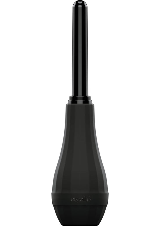 Perfect Fit Ergoflo Extra 5in Premium Tip Anal Douche - Black