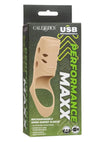 Performance Maxx Rechargeable Silicone Open-Ended Sleeve - Vanilla