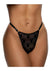 Playboy Burnout Bunnythong Blk Md