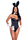 Playboy Classic Bunny Costume - Black - Small