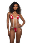 Playboy Dueling Bunny Sling - Red/White - One Size