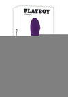 Playboy Hop to It Rechargeable Silicone Rabbit Vibrator - Purple
