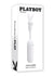 Playboy Lucky Charm Rechargeable Light Up Mini Vibrator - White