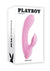 Playboy Rabbit Party Rechargeable Silicone Rabbit Vibrator - Purple