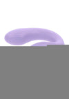 Playboy Rev Me Up Rechargeable Silicone Dual Vibrator with Clitoral Stimulator - Purple