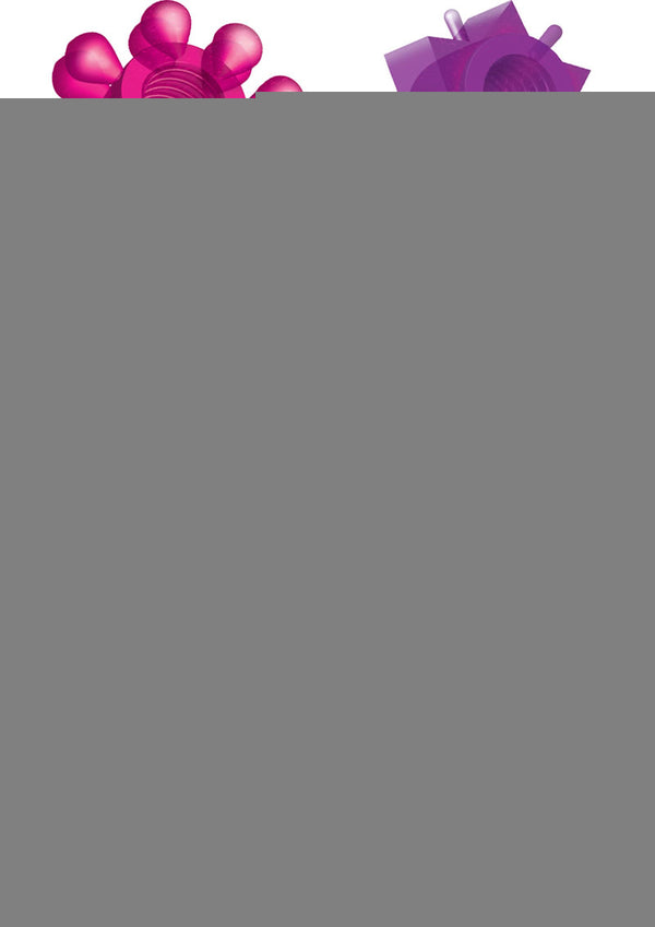 Pleasure Stars Jelly Cock Rings - Assorted Colors - 6 Pack