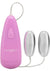 Pocket Exotics Double Silver Bullets - Pink/Silver