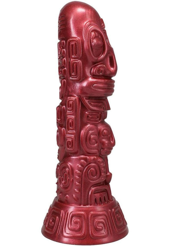 Polynesian Pleasure Idols Lele Lele Air Idol Rechargeable Silicone Vibrating Dildo with Remote Control