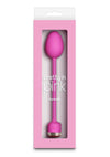 Pretty In Pink Sugar Rechargeable Silicone Vibrating Egg - Pink