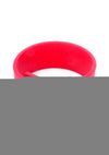 Prowler Red Silicone Cock Strap - Red