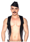 Prowler Red Waistcoat Stripe - Black/Gray/Grey - Medium