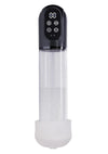 Pumped Engage 6 Function Automatic Rechargeable Penis Pump - Grey/Gun Metal