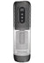 Pumped Vortex Multi Function Suction Rotating Thrusting Rechargeable Masturbator - Grey/Gun Metal