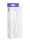 Purple Vibe Rechargeable Silicone Dual Vibe Massager - Purple