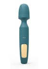 R-Evolution Rechargeable Silicone Rabbit Vibrator - Teal Me - Teal