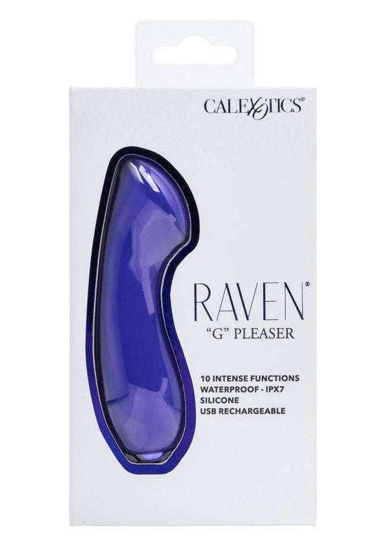 Raven G Pleaser Rechargeable Silicone Mini Vibrator - Purple