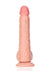 Realrock Straight Realistic Dildo with Balls and Suction Cup - Vanilla - 11in