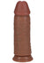Realrock Ultra Realistic Skin Extra Thick No Balls - Caramel - 9in