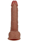 Realrock Vibrating Cock with Balls Regular Straight