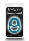 Renegade Cradle Silicone Cock Ring - Teal