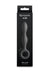 Renegade Slim Tapered Slim Silicone Anal Plug - Black