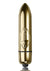 RO 80 Mm Single Speed Bullet Vibrator - Champagne Gold/Silver