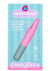 Rock Candy Cherry Flicker Rechargeable Silicone Tickler - Gray/Pink
