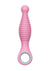 Rock Candy Sweet Cheeks Rechargeable Silicone Anal Vibrator - Gray/Pink