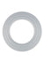 Rock Solid Perfect Present Silicone Cock Ring Holiday Edition - Frost/White - 3 Pack