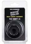 Rock Solid The 2x Donut Cock Ring - Black - XXLarge