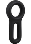 Rock Solid The Keyhole Silicone C-Ring - Black