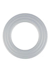 Rock Solid Tri-Pack Silicone Gasket Cock Ring - White