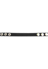 Rouge Leather Adjustable Cock Strap - Black