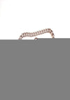 Rouge Leather Lead Chain - Black/Metal