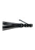 Leather Spiral Paddle - Black