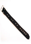 Rouge Rubber Adjustable 3 D-Ring Coller - Black