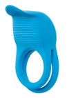 Rumbler Rumble Rechargeable Silicone Dual Cock Ring - Blue