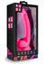 Ruse D Thang Silicone Dildo with Balls - Hot Pink/Pink - 7.75in