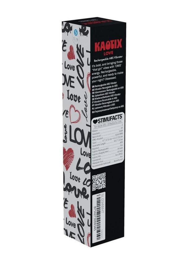 S-Line Kaotix Love Rechargeable Vibrator