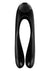 Satisfyer Candy Cane Silicone Rechargeable Mini Vibrator - Black