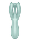 Satisfyer Threesome 3 Rechargeable Silicone Stimulator - Green/Mint