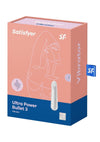 Satisfyer Ultra Power Bullet 3 Rechargeable Silicone Bullet Vibrator - White