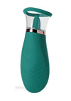 Scioness Sucking and Licking Rechargeable Silicone Clitoral Stimulator - Green
